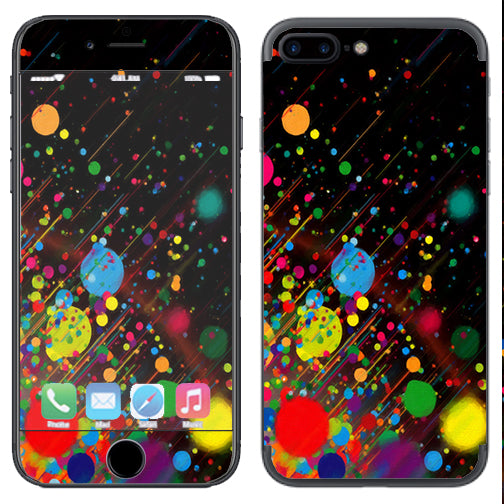 Colorful Paint Splatter Apple  iPhone 7+ Plus / iPhone 8+ Plus Skin