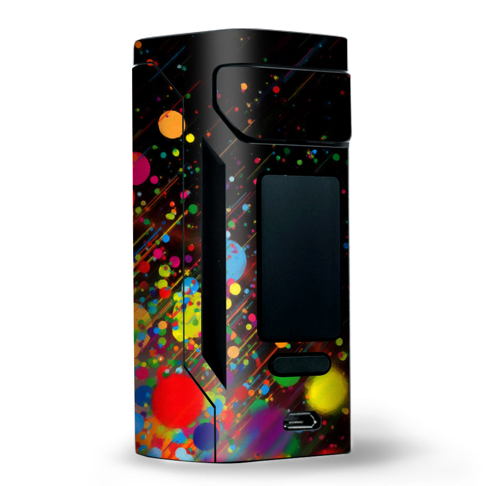  Colorful Paint Splatter  Wismec RX2 20700 Skin