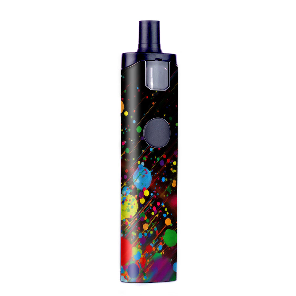  Colorful Paint Splatter Wismec Motiv Pod Skin