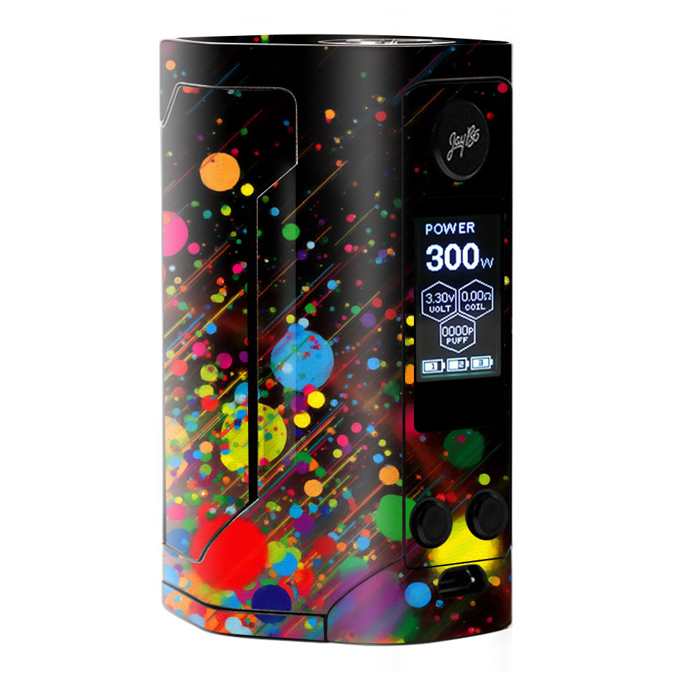  Colorful Paint Splatter  Wismec RX Gen 3 Skin