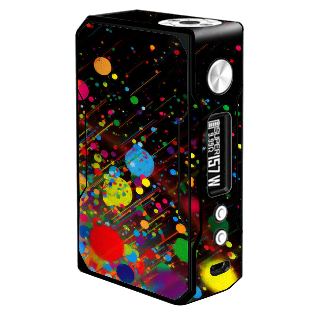  Colorful Paint Splatter  Voopoo Drag 157w Skin