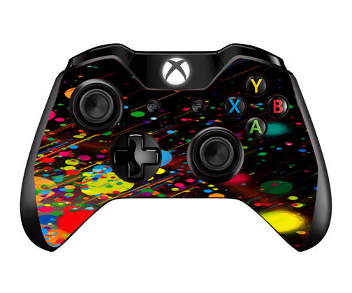  Colorful Paint Splatter  Microsoft Xbox One Controller Skin