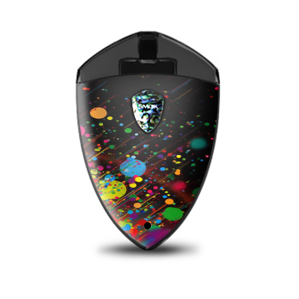  Colorful Paint Splatter  Smok Rolo Badge Skin