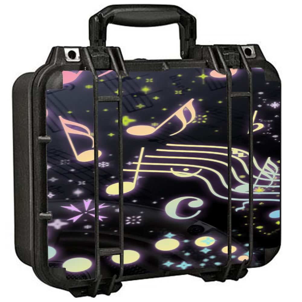  Colorful Music Notes Pelican Case 1400 Skin