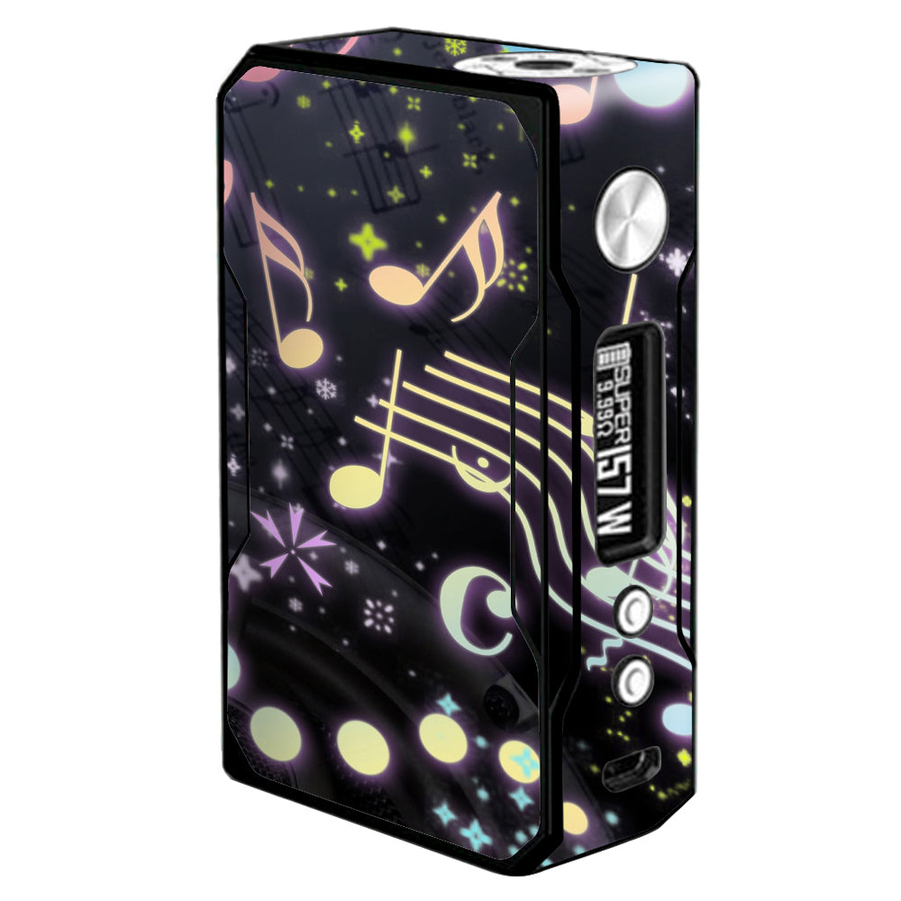  Colorful Music Notes Voopoo Drag 157w Skin