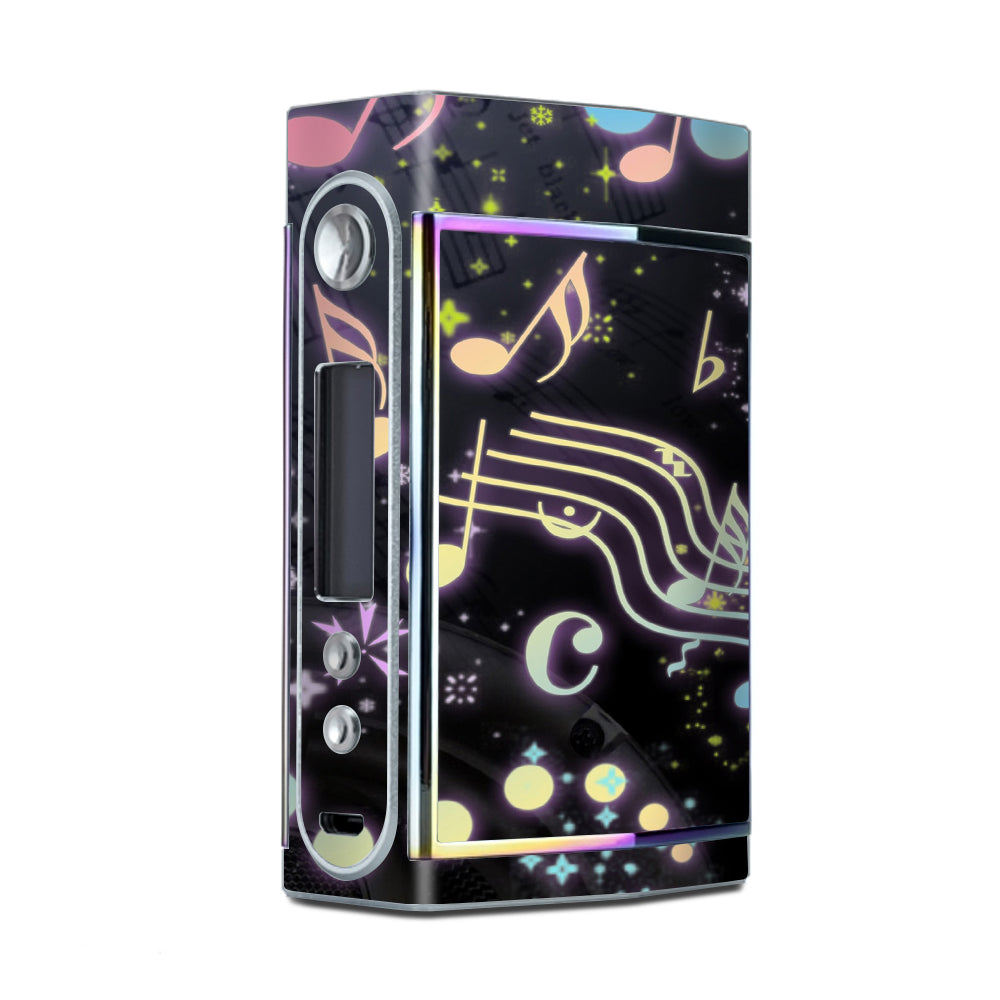  Colorful Music Notes Too VooPoo Skin