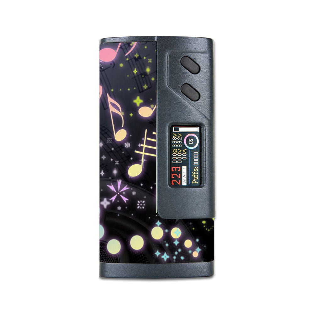  Colorful Music Notes Sigelei 213W Plus Skin
