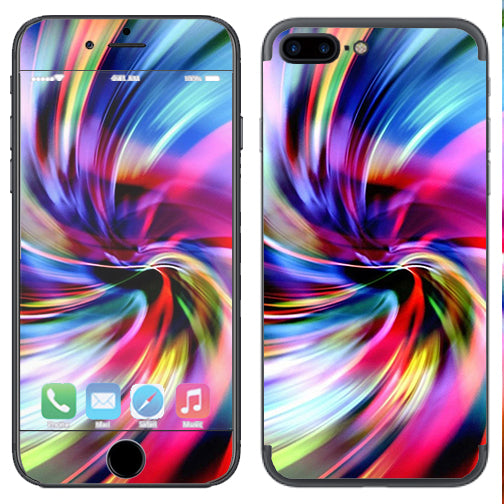  Color Swirls Trippy Apple  iPhone 7+ Plus / iPhone 8+ Plus Skin