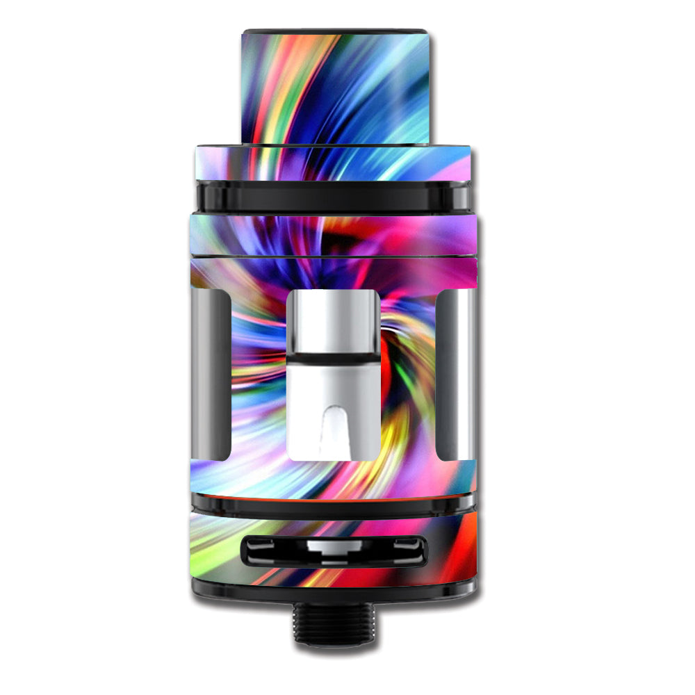  Color Swirls Trippy Smok TFV8 Mini Big Baby Beast Skin