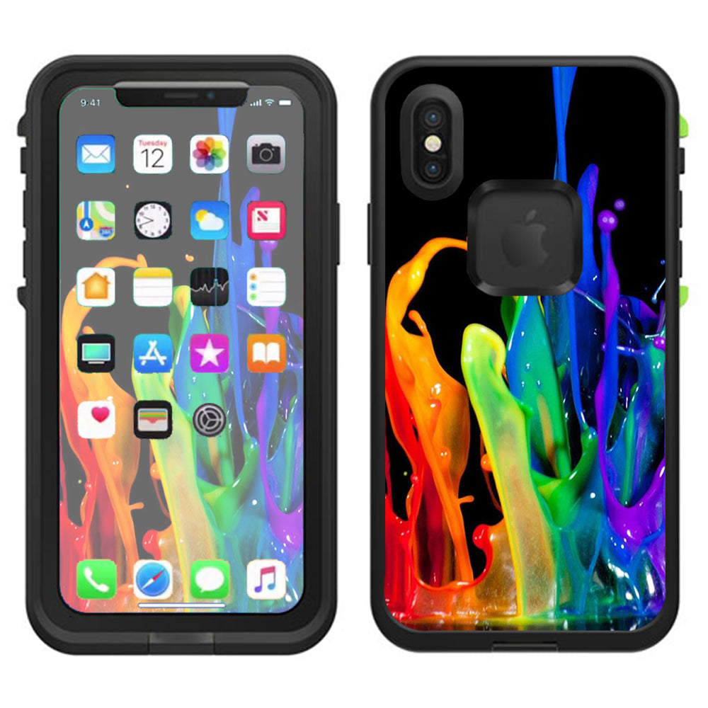  3D Painting Lifeproof Fre Case iPhone X Skin