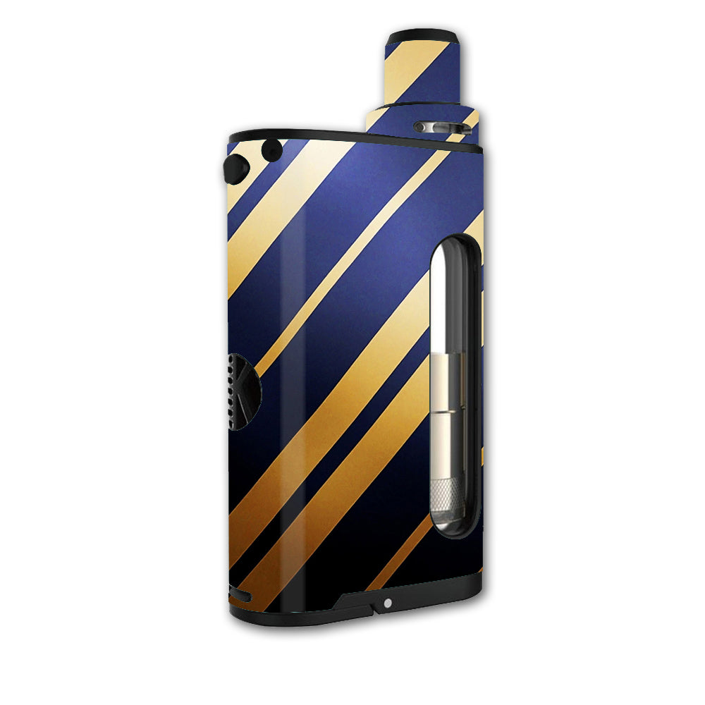  Blue Gold Stripes Kangertech Cupti Skin