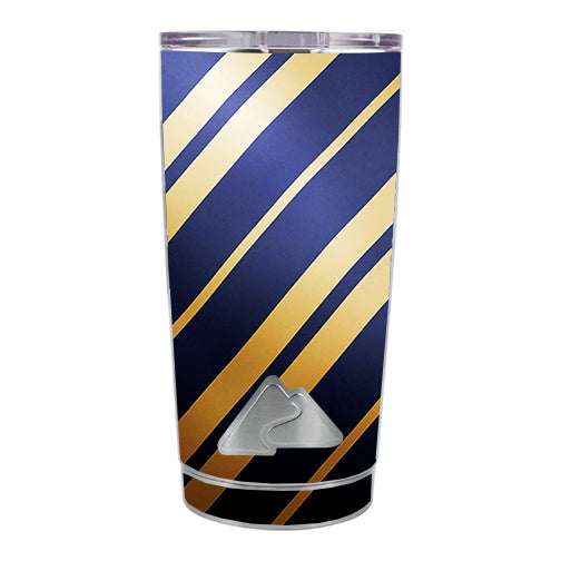  Blue Gold Stripes Ozark Trail 20oz Tumbler Skin