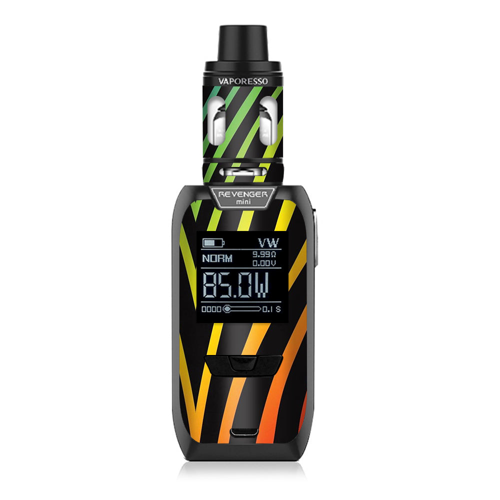   Zebra Stripe Rainbow Vaporesso Revenger Mini 85w Skin
