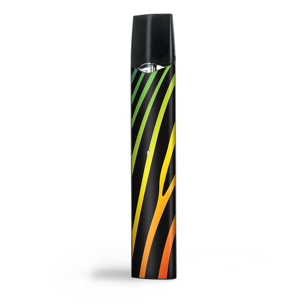   Zebra Stripe Rainbow Smok Infinix Ultra Portable Skin