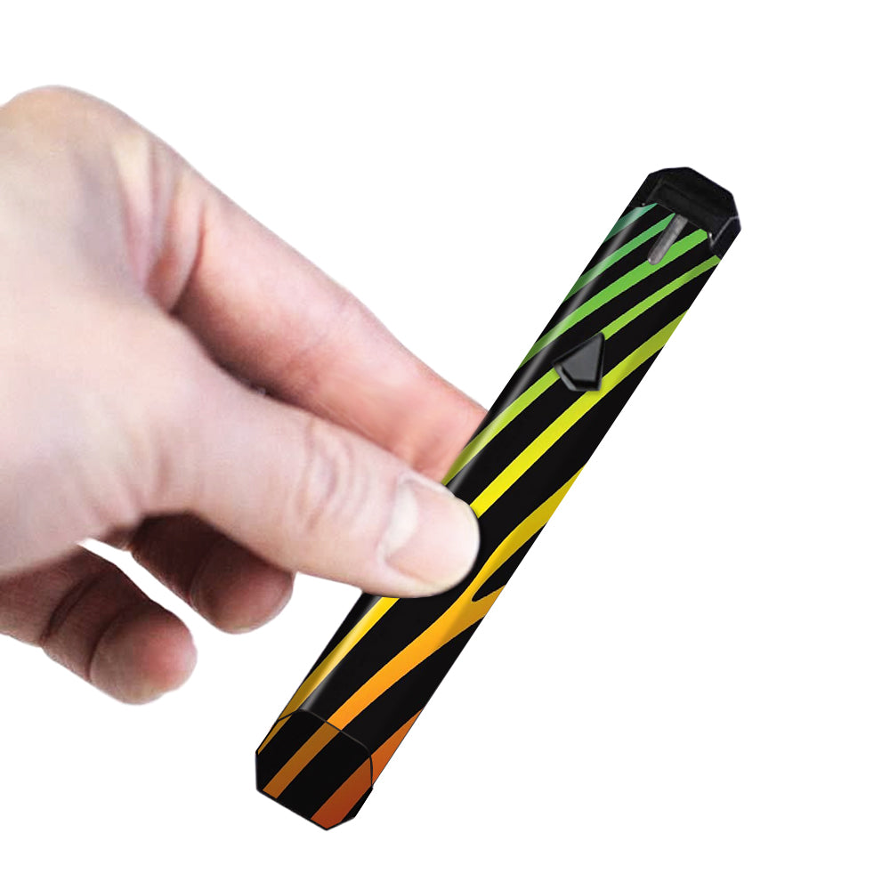   Zebra Stripe Rainbow Limitless Pulse Ply Rock Skin