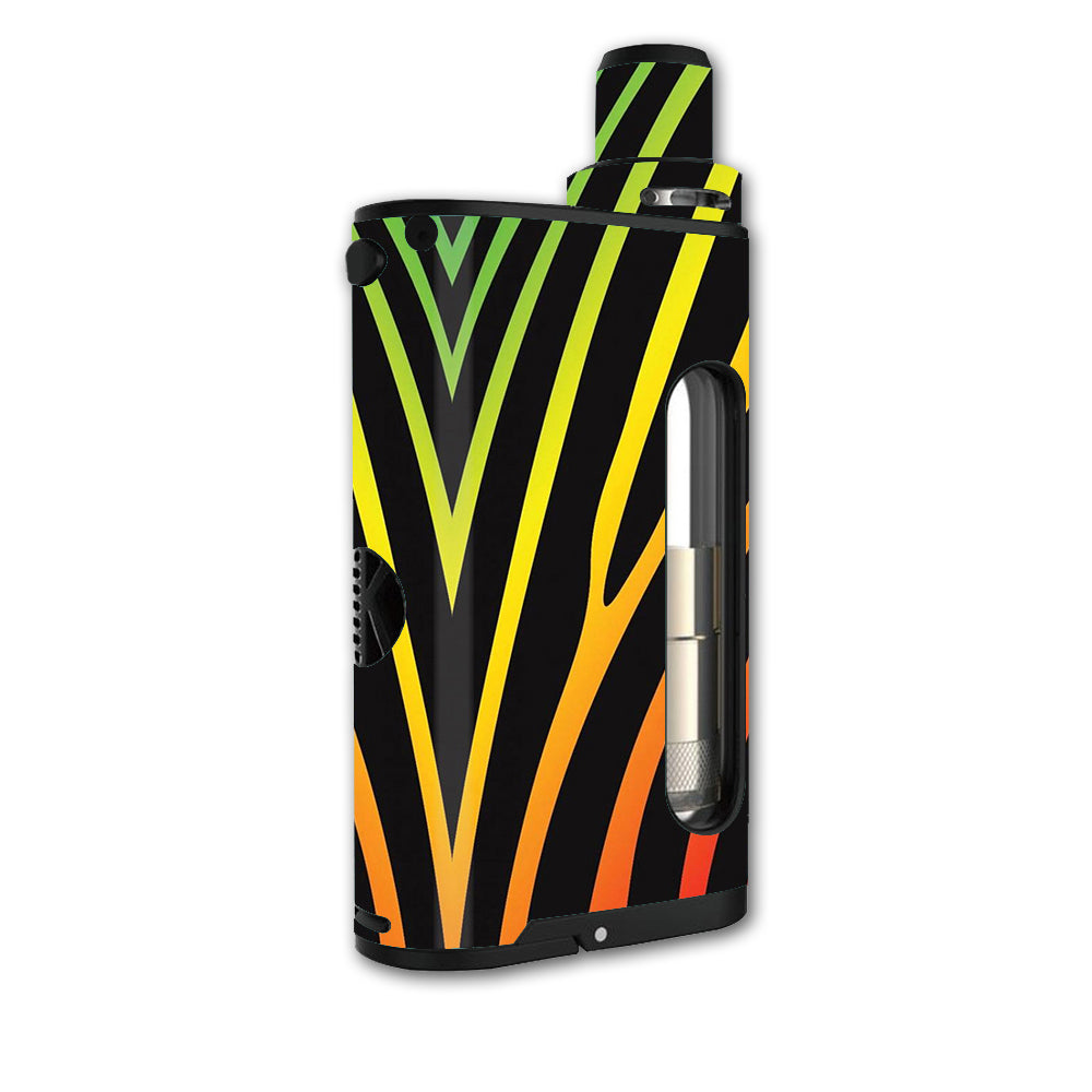   Zebra Stripe Rainbow Kangertech Cupti Skin