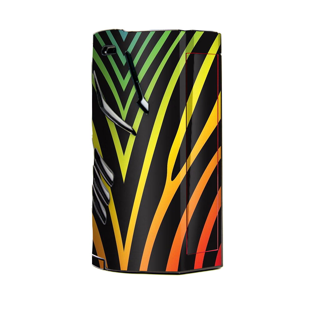   Zebra Stripe Rainbow T-Priv 3 Smok Skin