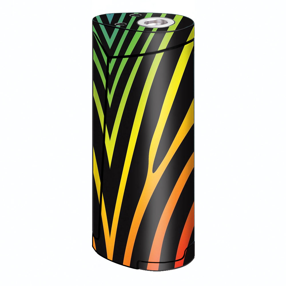   Zebra Stripe Rainbow Smok Priv V8 60w Skin