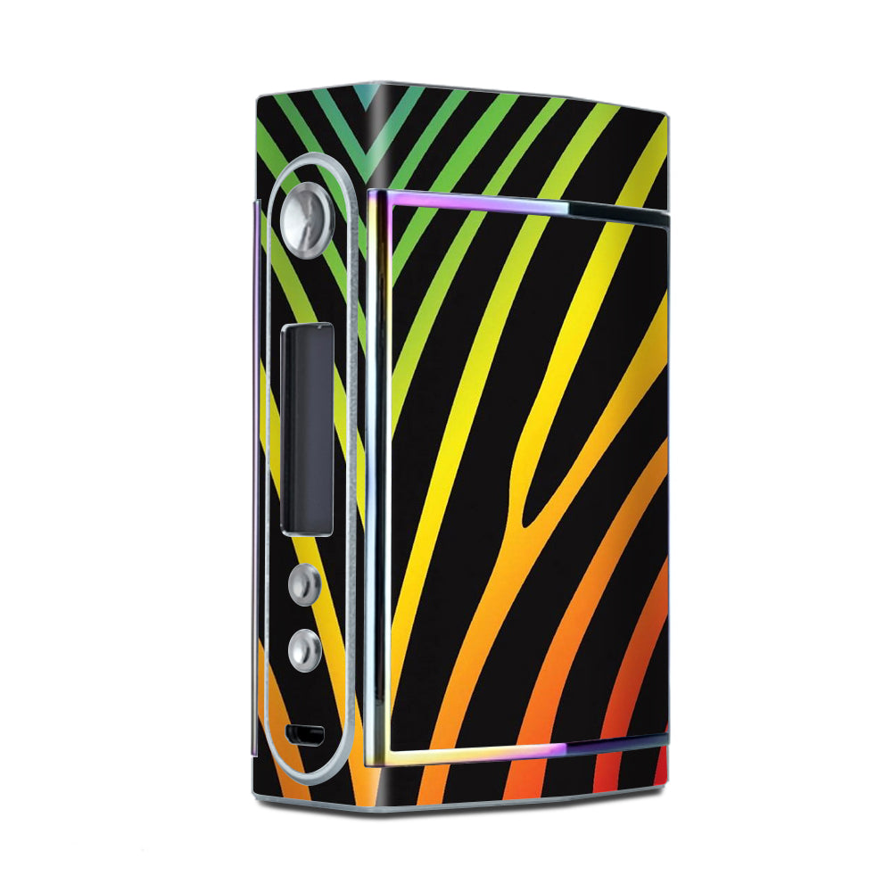   Zebra Stripe Rainbow Too VooPoo Skin