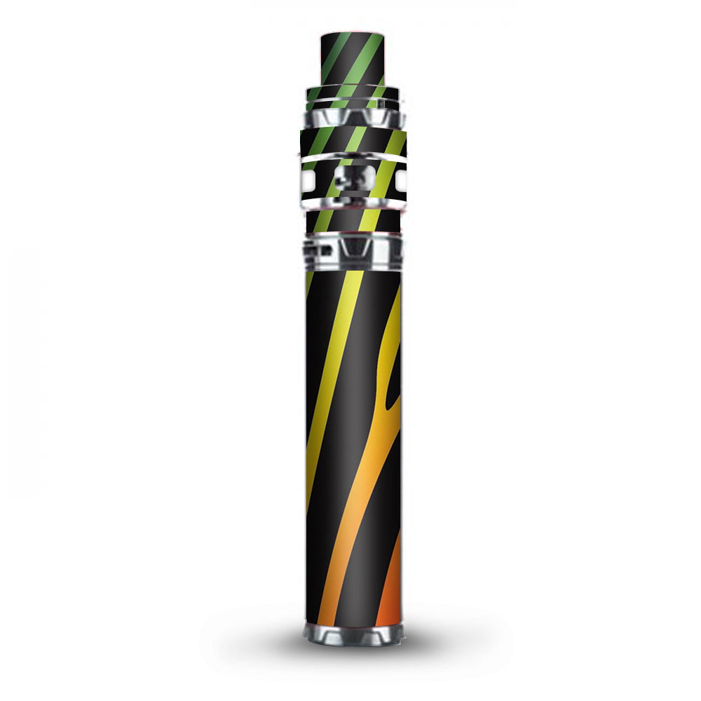   Zebra Stripe Rainbow Stick Prince TFV12 Smok Skin