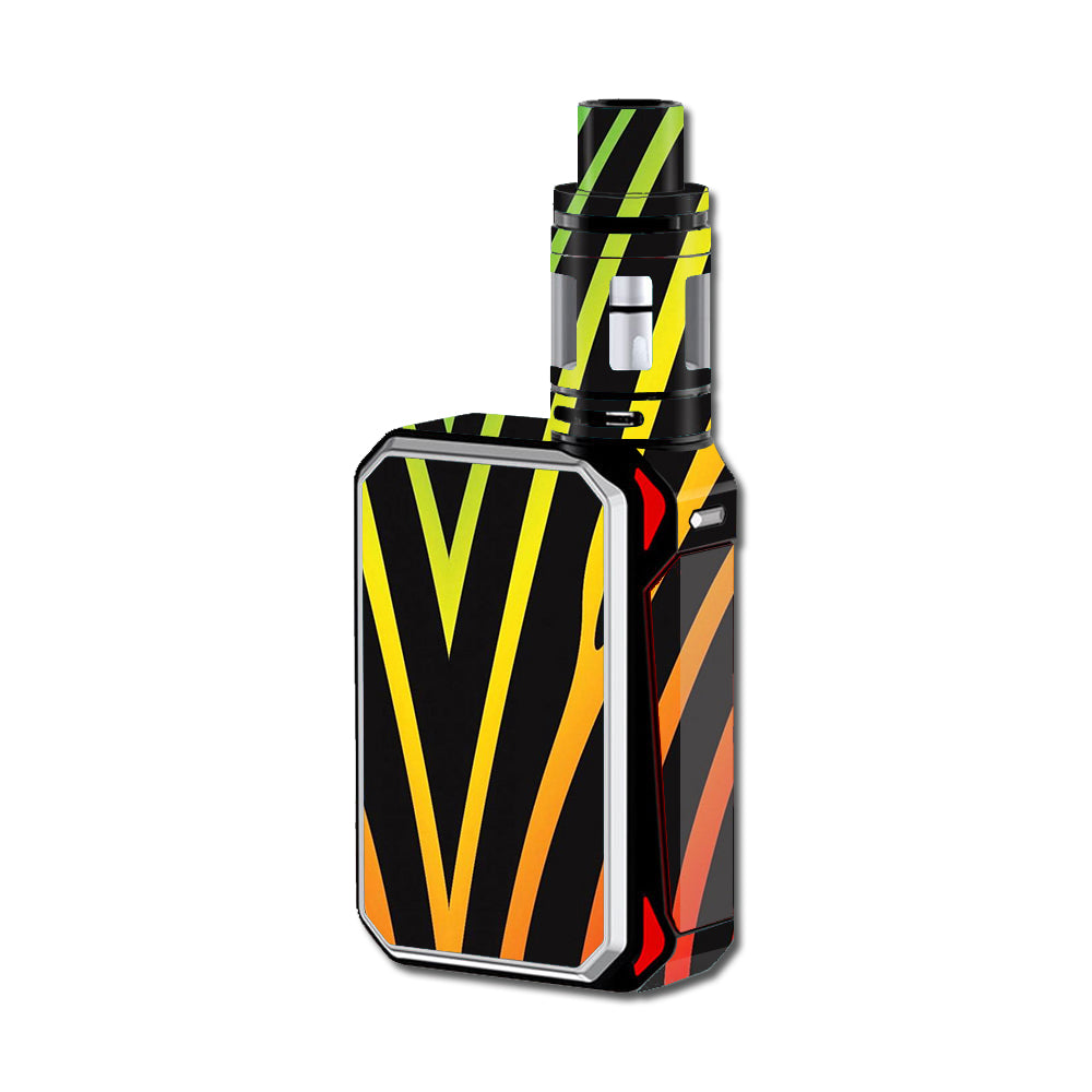  Zebra Stripe Rainbow Smok G-Priv 220W Skin