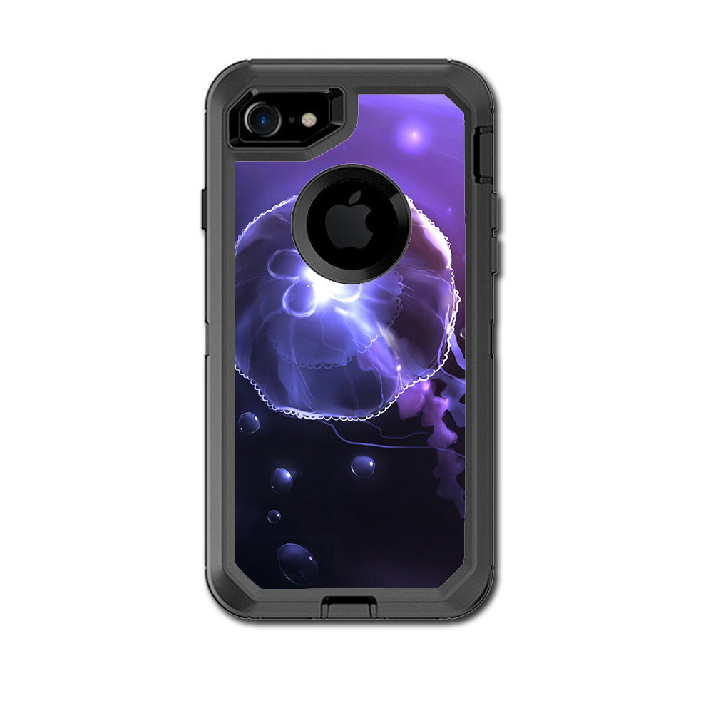  Under Water Jelly Fish Otterbox Defender iPhone 7 or iPhone 8 Skin