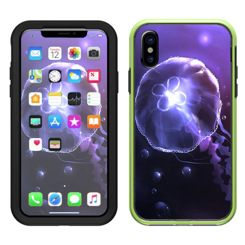  Under Water Jelly Fish Lifeproof Slam Case iPhone X Skin