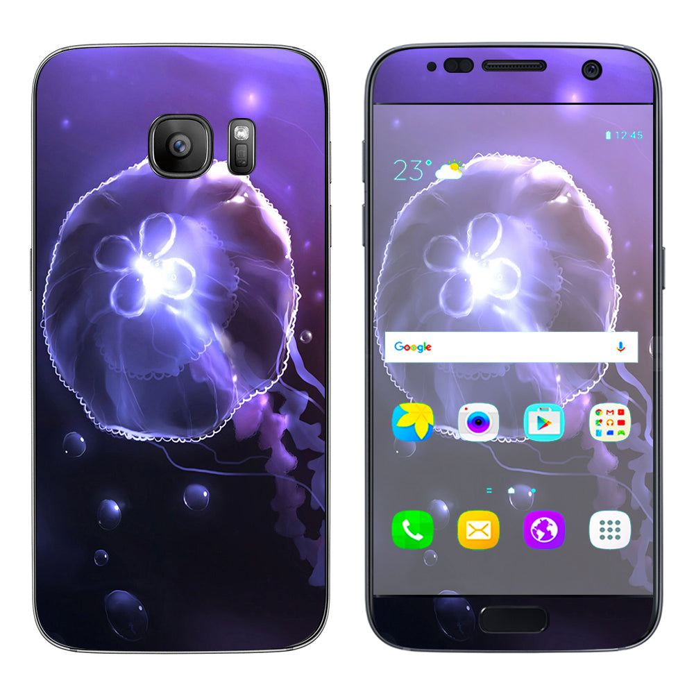  Under Water Jelly Fish Samsung Galaxy S7 Skin