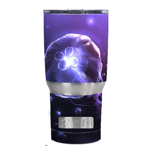  Under Water Jelly Fish RTIC 20oz Tumbler Skin
