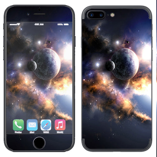  Planets Moons Space Apple  iPhone 7+ Plus / iPhone 8+ Plus Skin