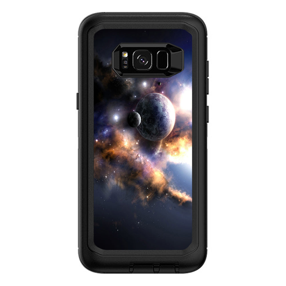  Planets Moons Space Otterbox Defender Samsung Galaxy S8 Plus Skin
