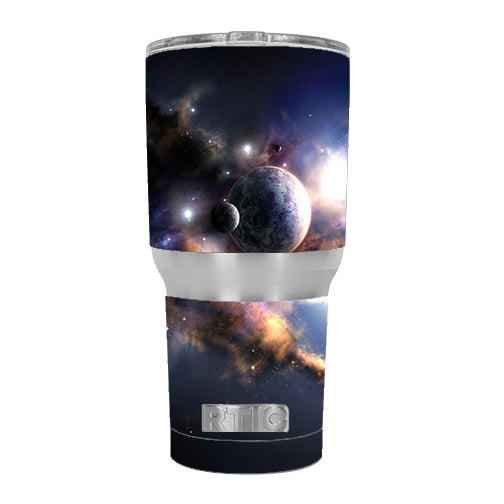  Planets Moons Space RTIC 30oz Tumbler Skin
