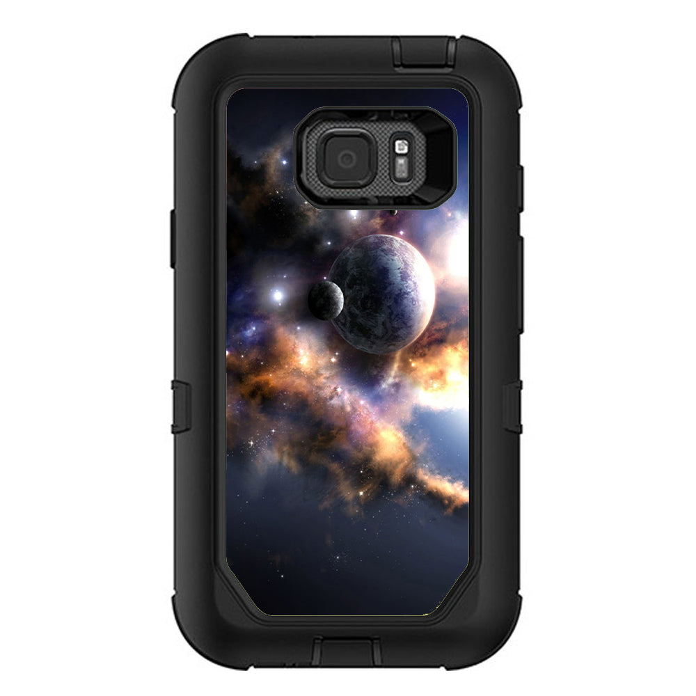  Planets Moons Space Otterbox Defender Samsung Galaxy S7 Active Skin