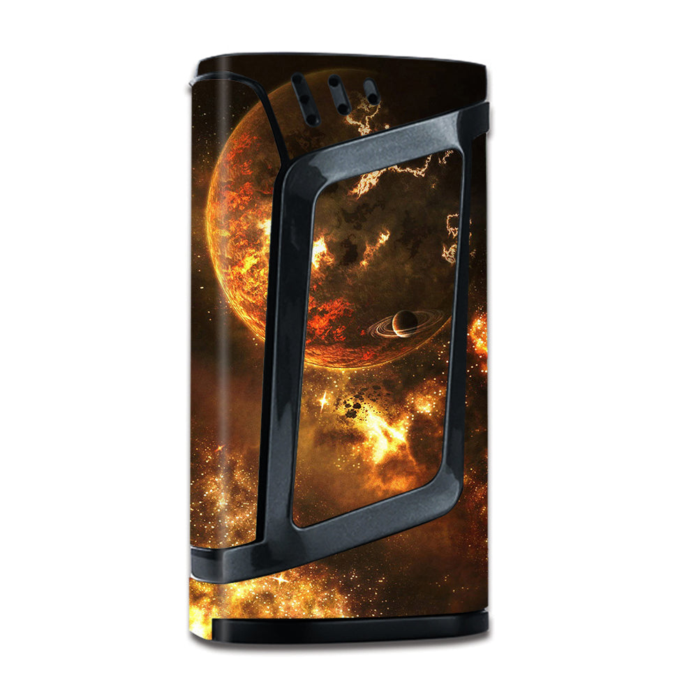  Planets Fire Saturn Rings Smok Alien 220W Skin