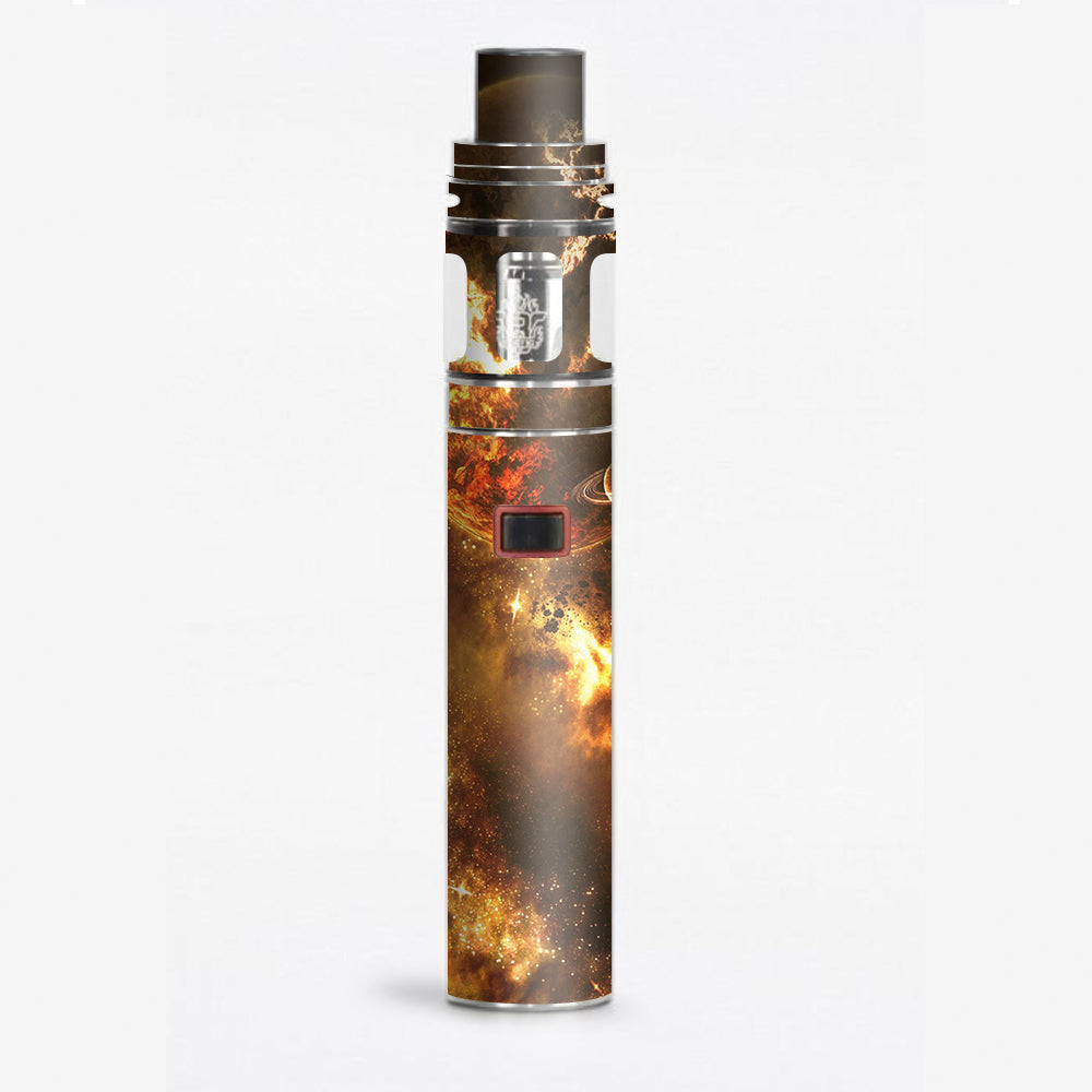  Planets Fire Saturn Rings Smok Stick X8 Skin