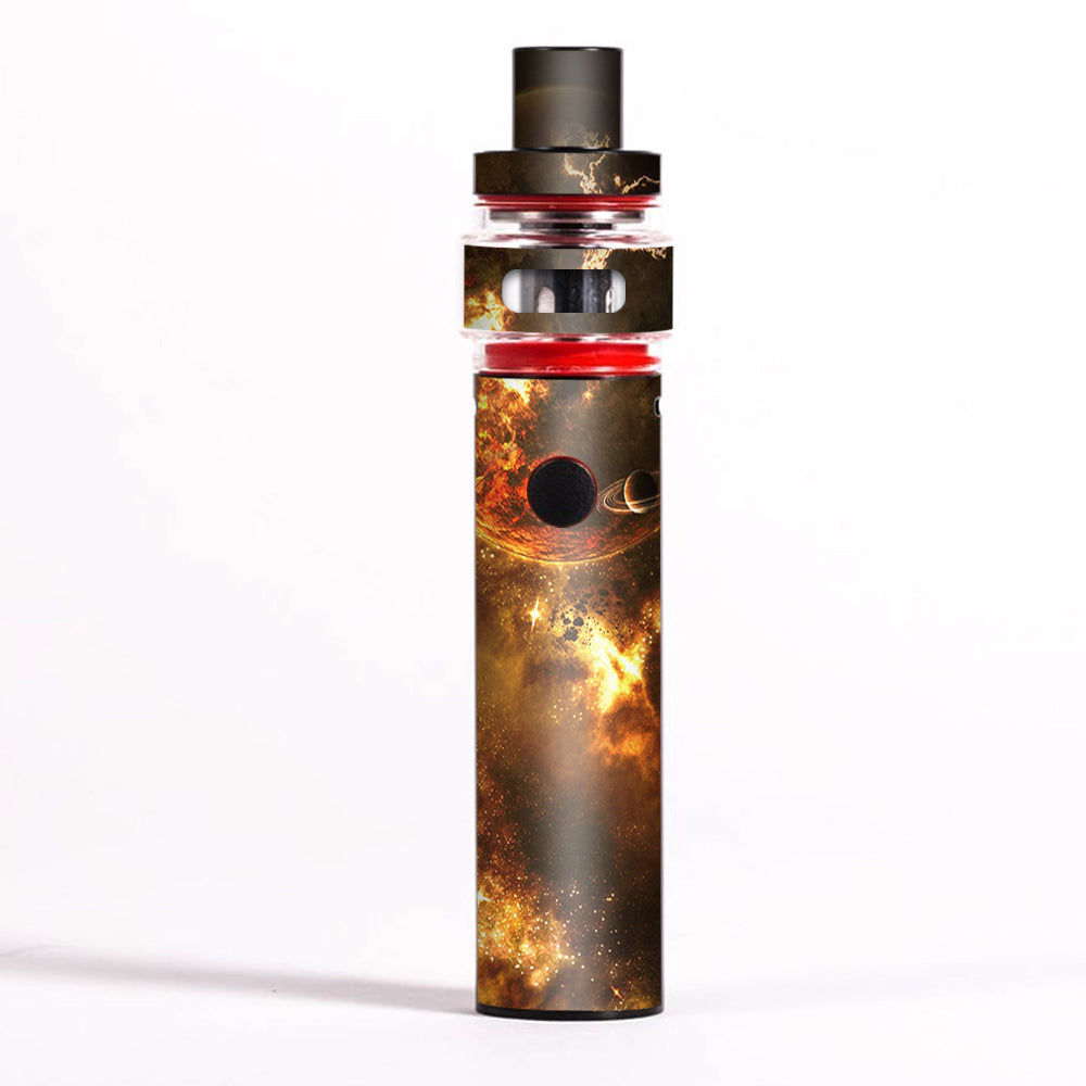  Planets Fire Saturn Rings Smok Pen 22 Light Edition Skin