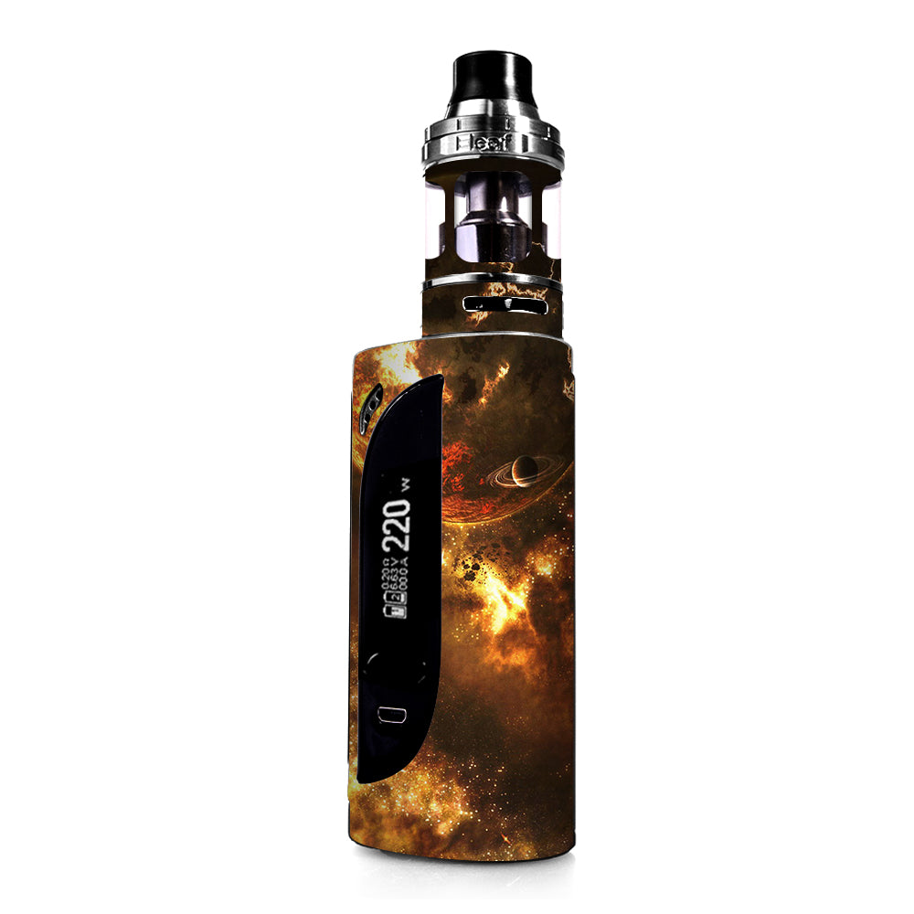  Planets Fire Saturn Rings eLeaf IKONN 220 Skin