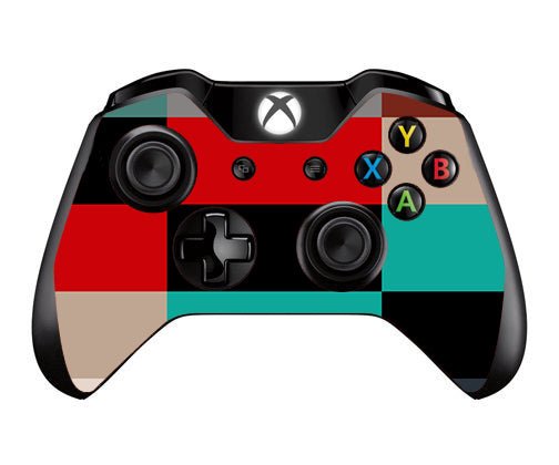  Colorful  Boxes Checkers Microsoft Xbox One Controller Skin
