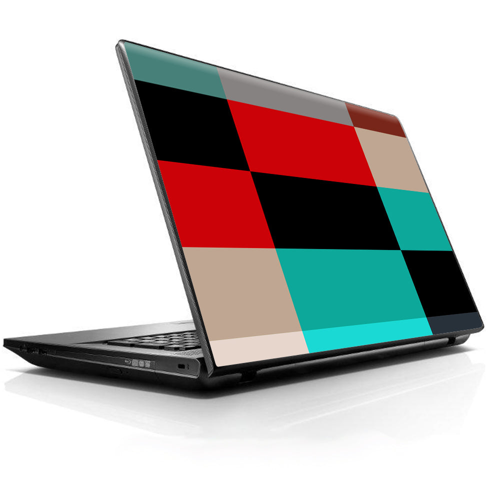  Colorful  Boxes Checkers Universal 13 to 16 inch wide laptop Skin