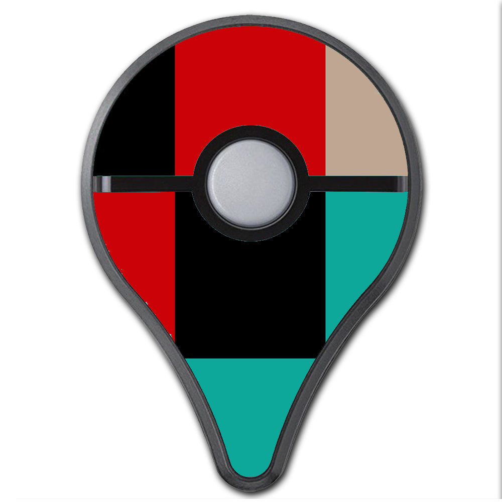  Colorful  Boxes Checkers Pokemon Go Plus Skin