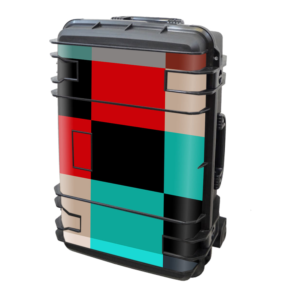  Colorful  Boxes Checkers Seahorse Case Se-920 Skin