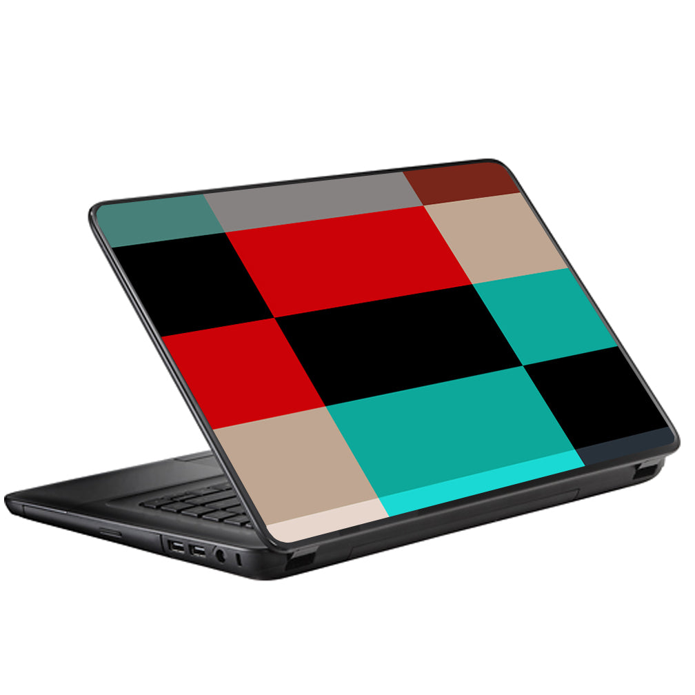  Colorful  Boxes Checkers Universal 13 to 16 inch wide laptop Skin