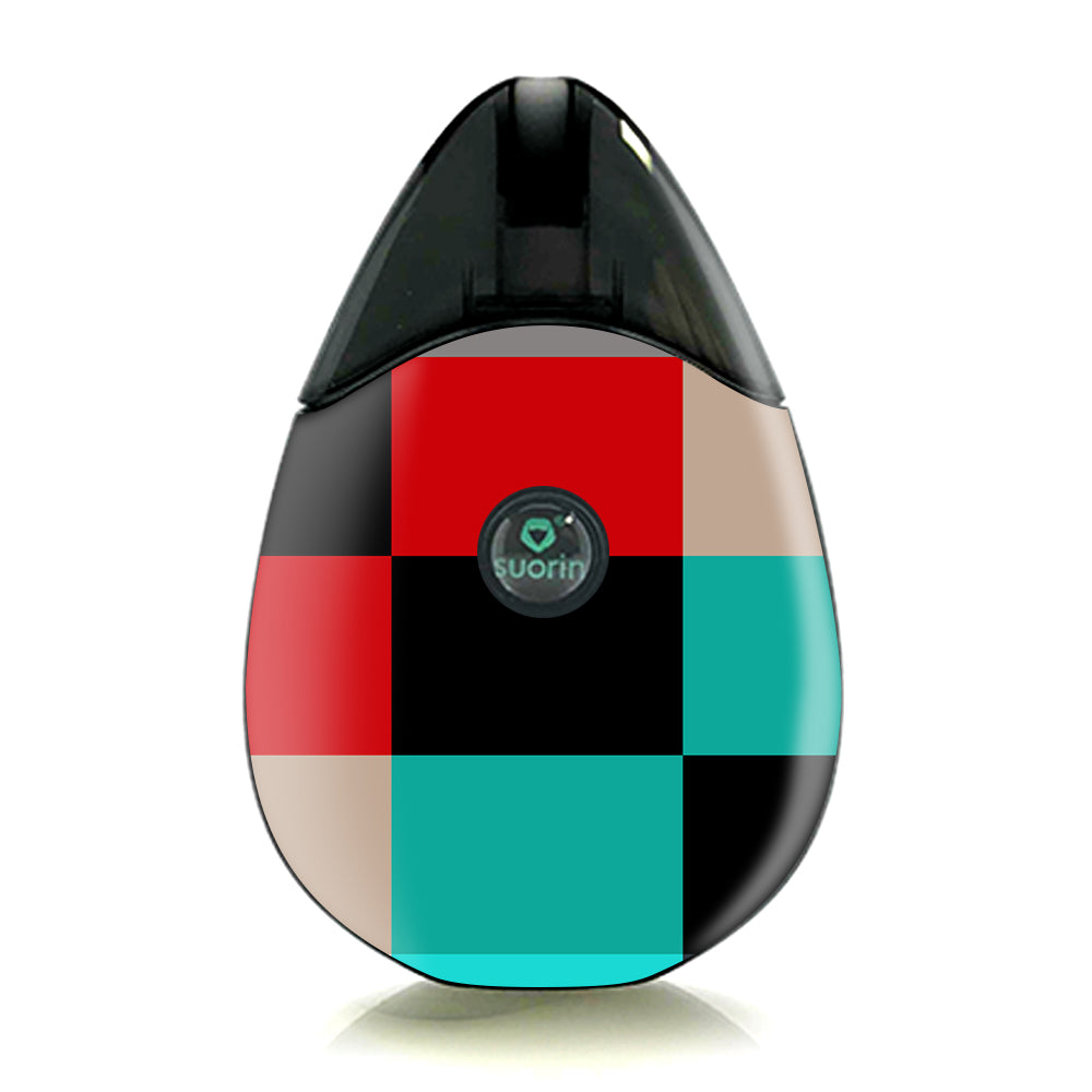  Colorful  Boxes Checkers Suorin Drop Skin