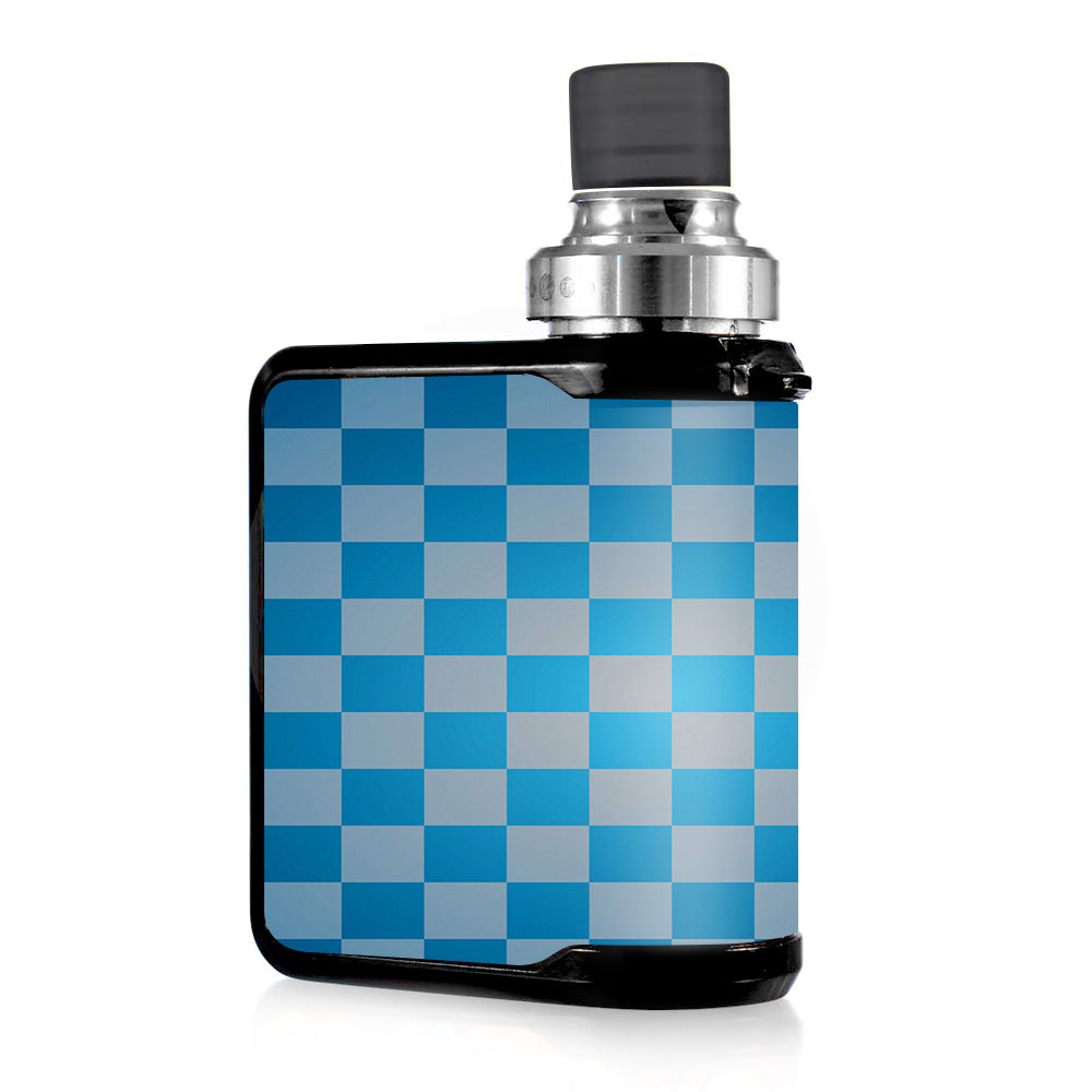  Blue Grey Checkers Mvape Mi-One Skin