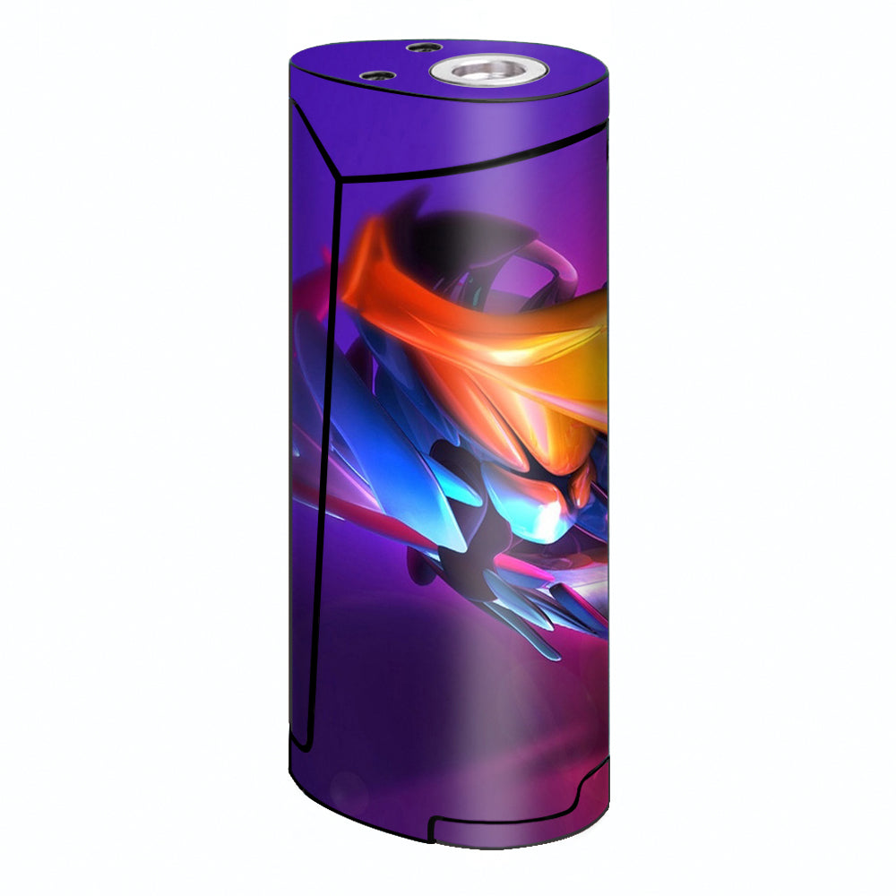  Futuristic Digital Glass Smok Priv V8 60w Skin