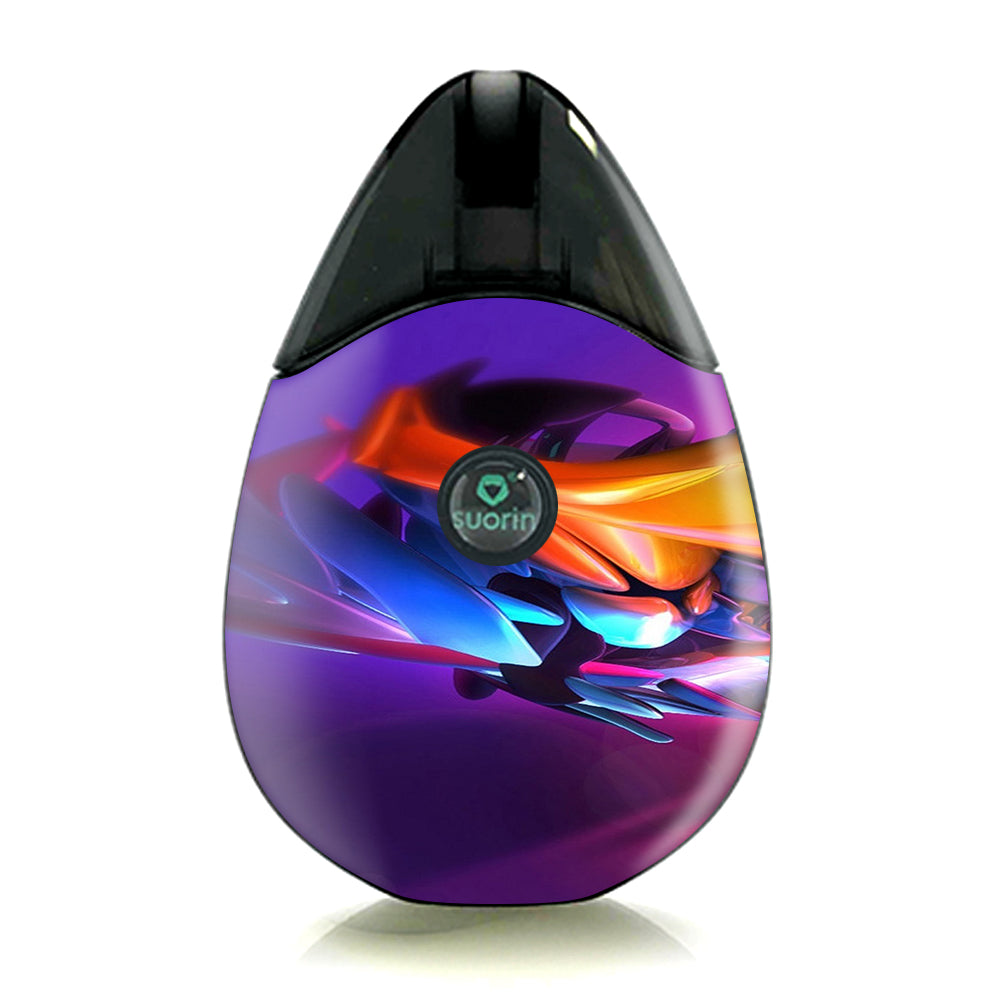  Futuristic Digital Glass Suorin Drop Skin