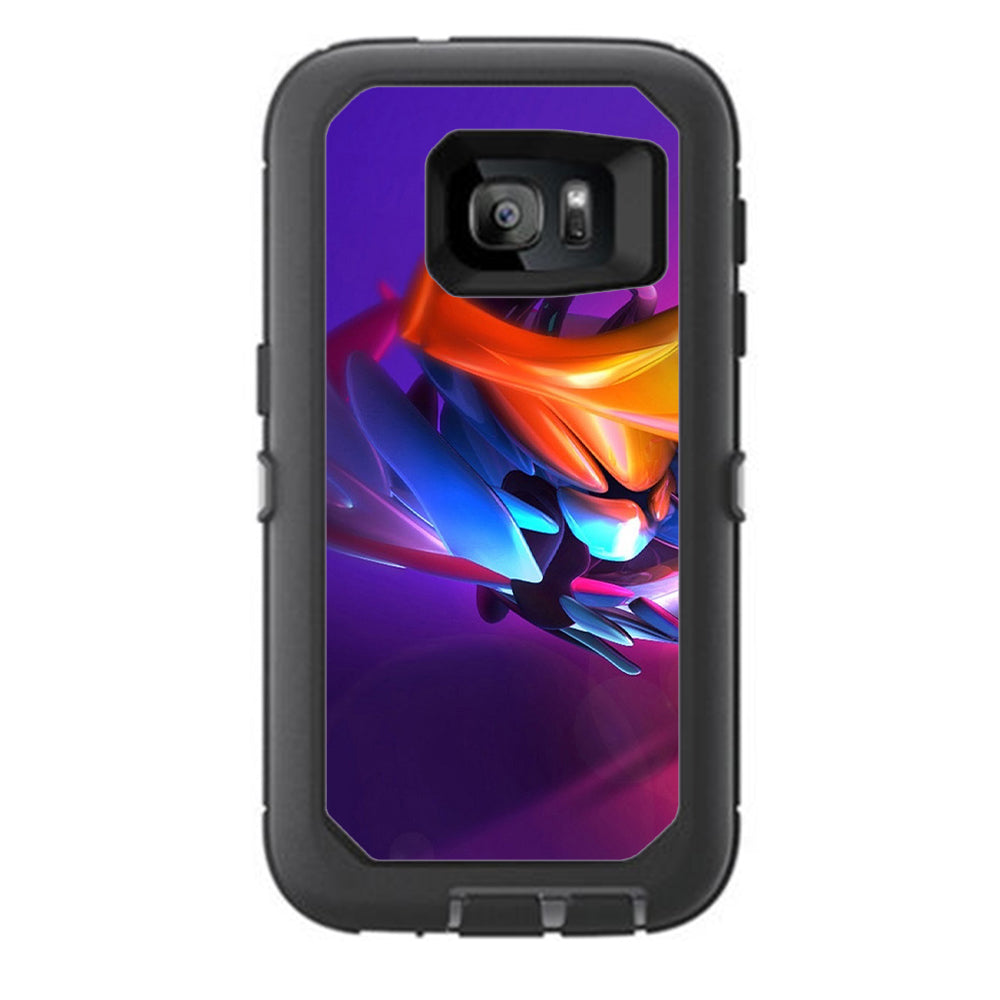  Futuristic Digital Glass Otterbox Defender Samsung Galaxy S7 Skin