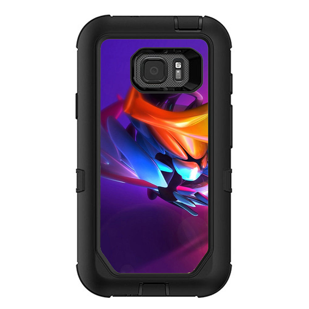  Futuristic Digital Glass Otterbox Defender Samsung Galaxy S7 Active Skin