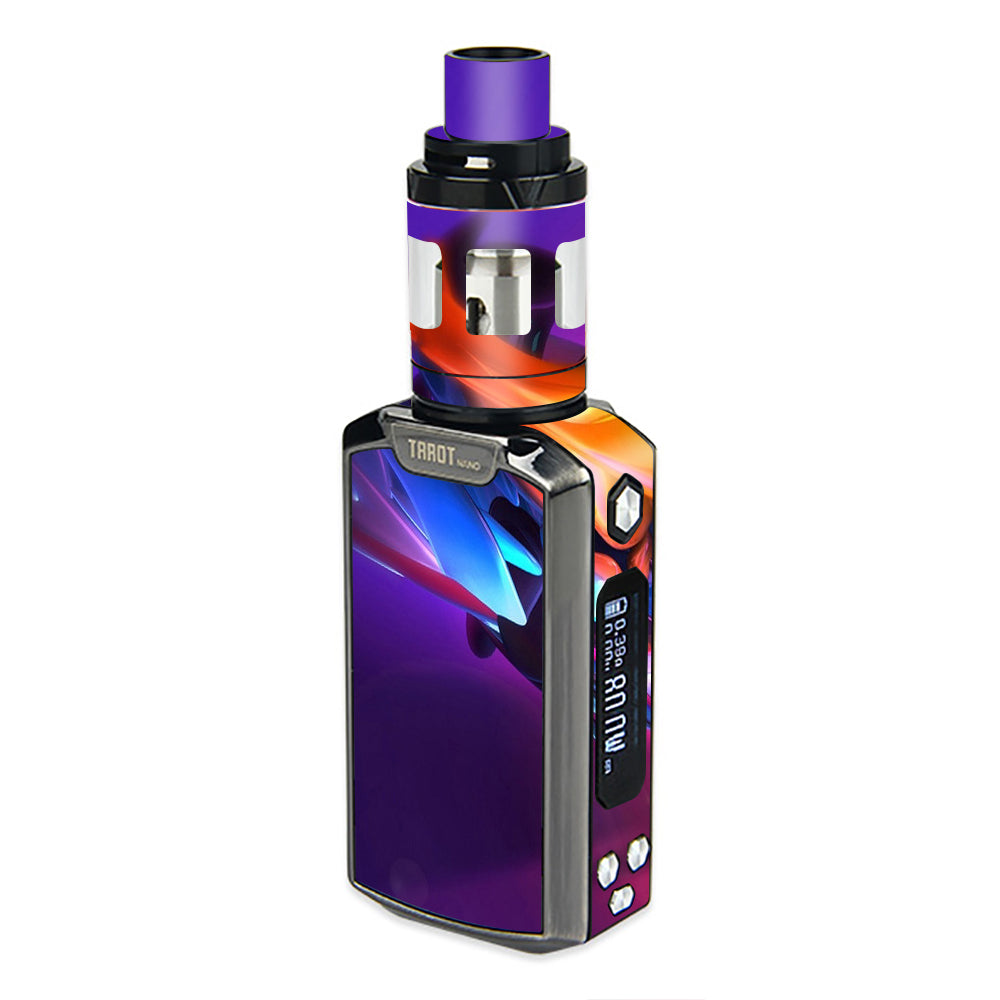  Futuristic Digital Glass Vaporesso  Tarot Nano Skin