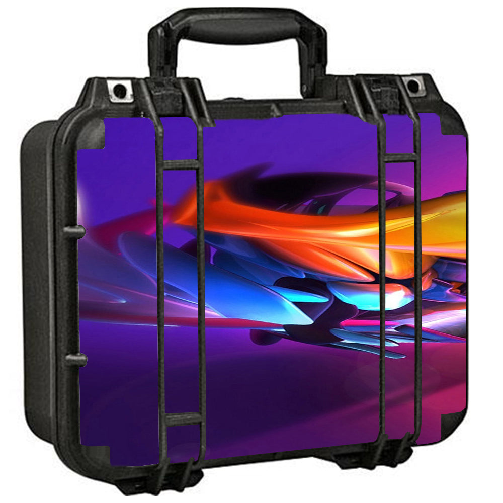  Futuristic Digital Glass Pelican Case 1400 Skin